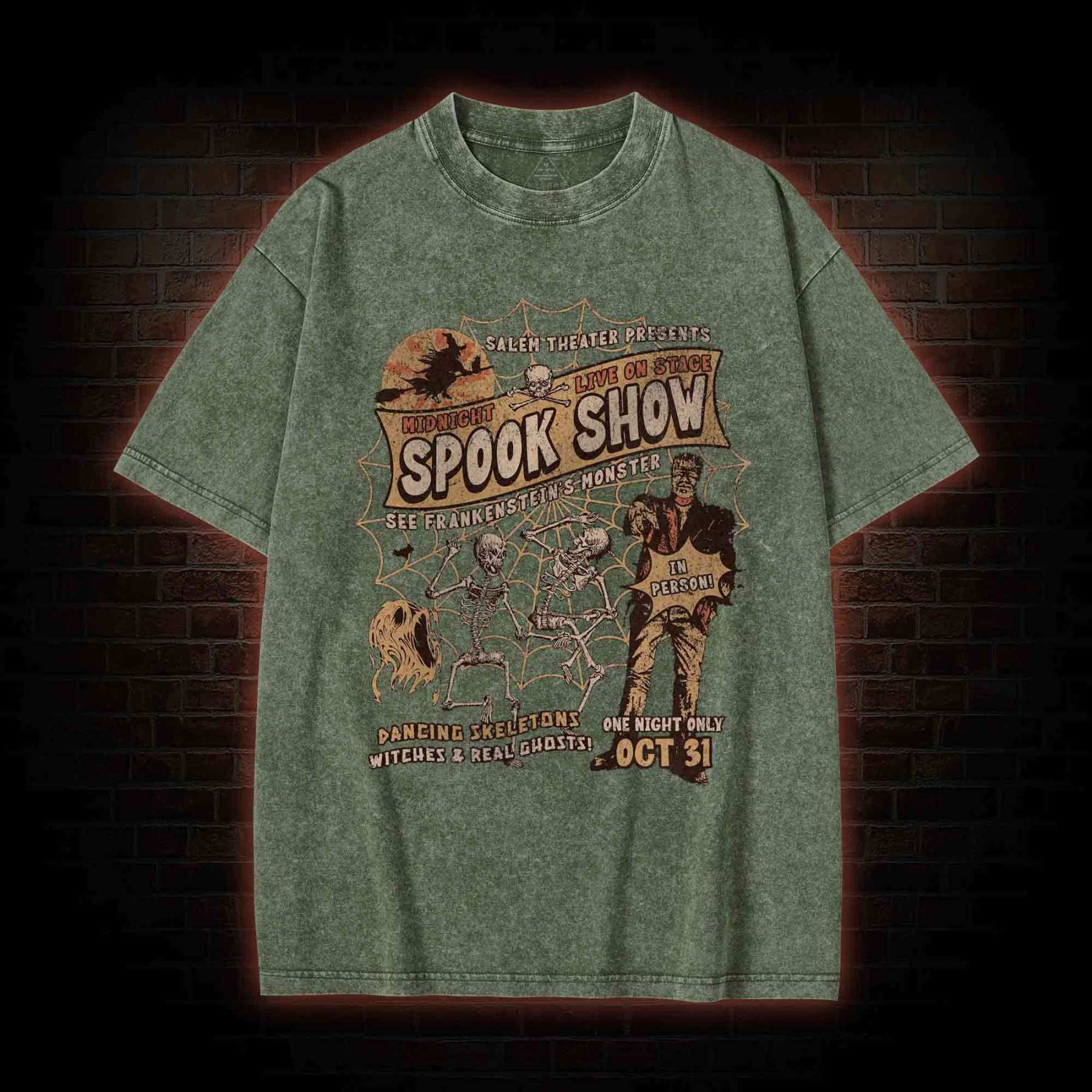 Monster Shows Washed T-shirt