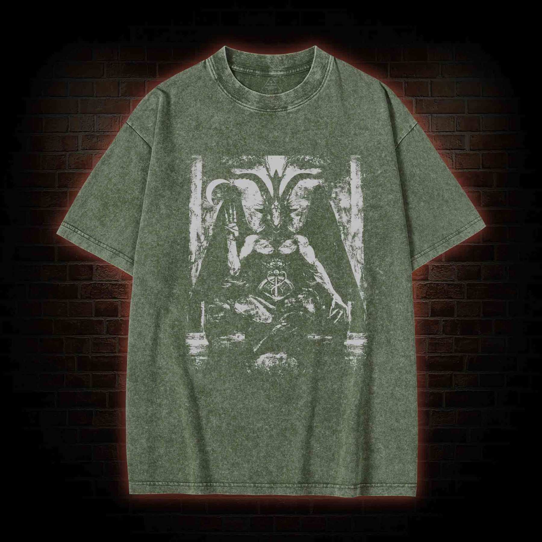 Demonic Goat Washed T-shirt