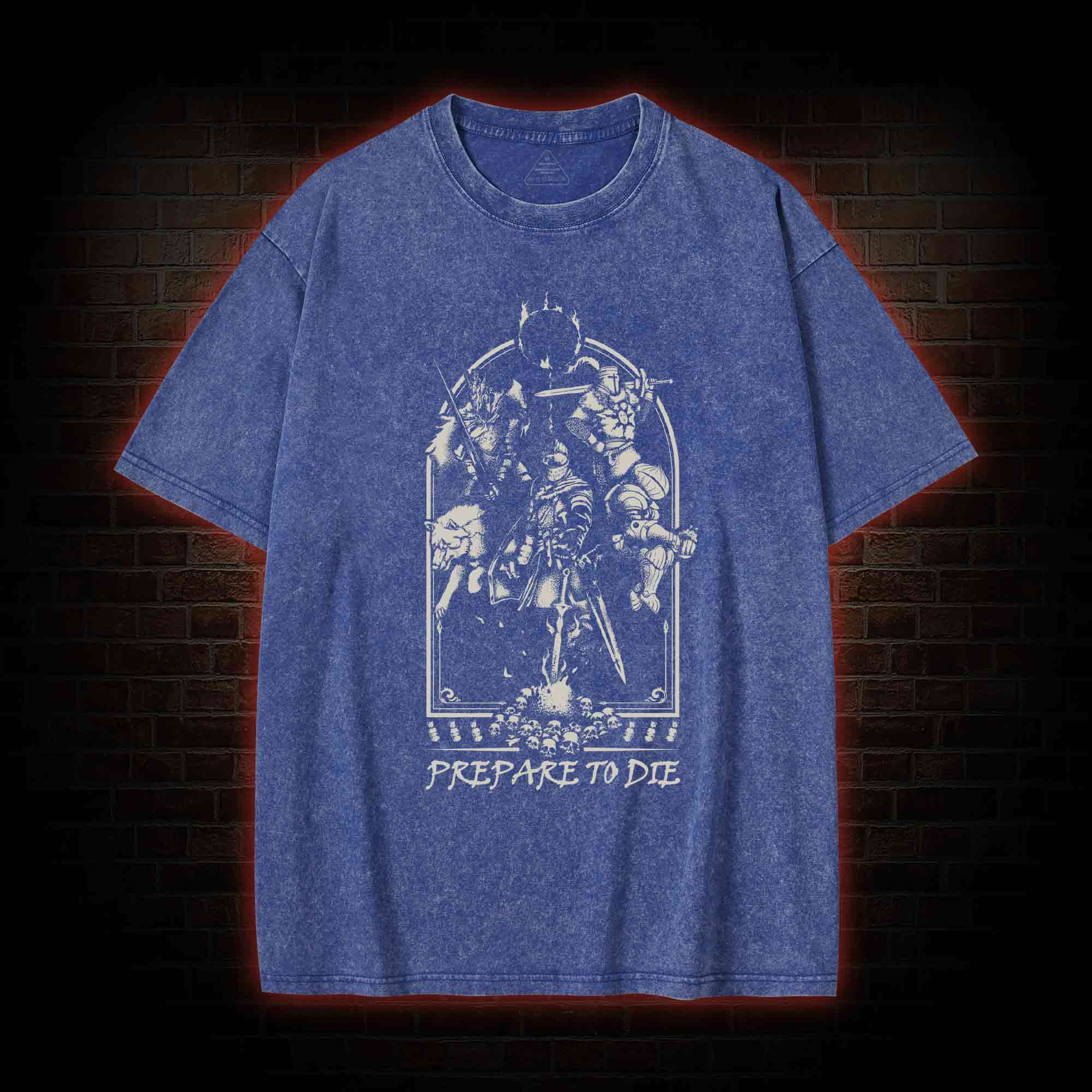 Prepare To Die Retro Washed T-shirt