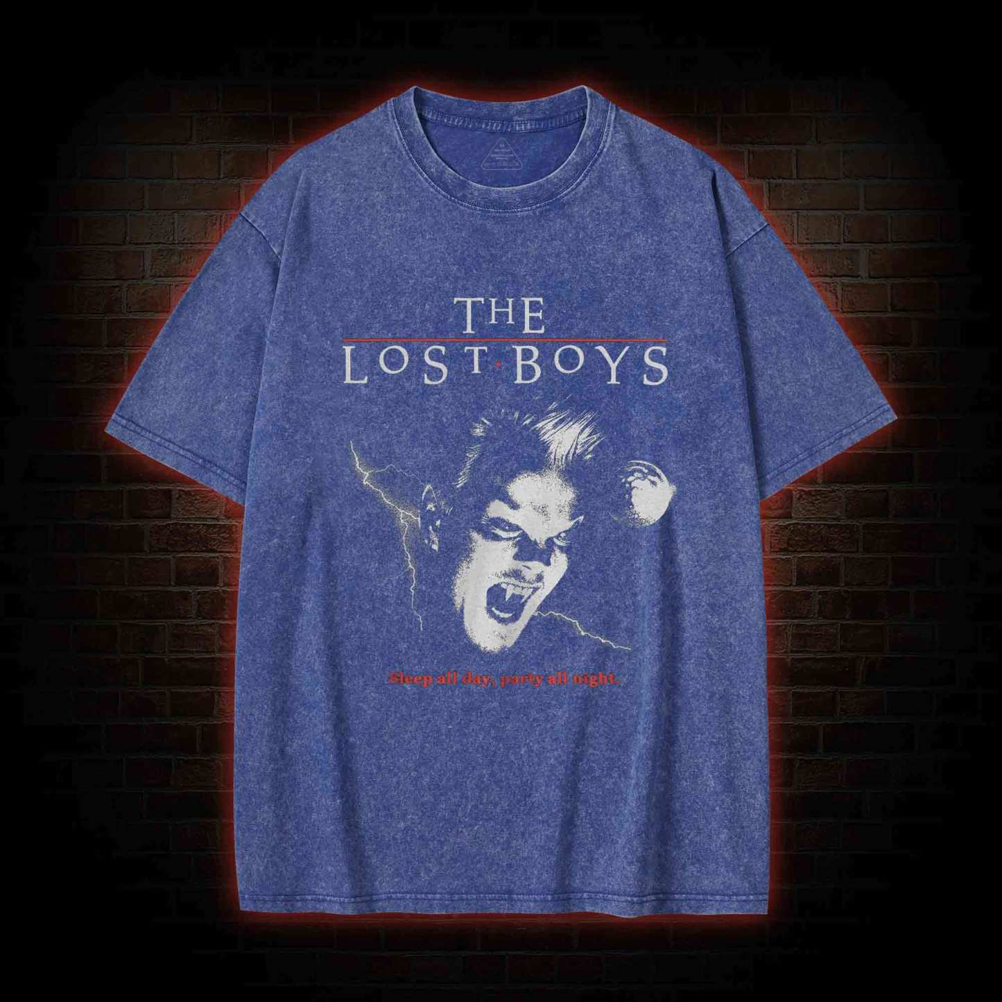 Sleep All Day Party All Night Washed T-shirt