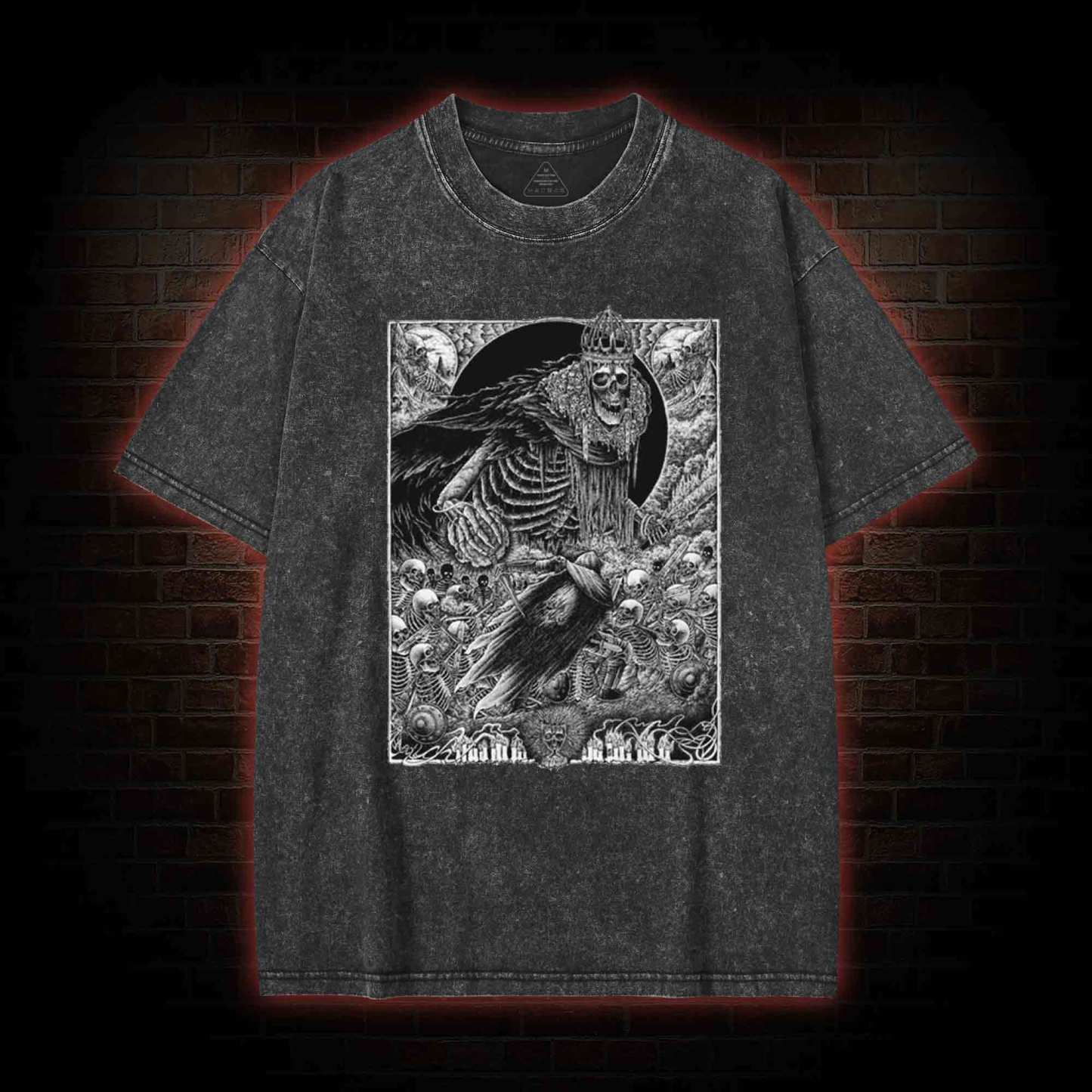 Into Darkness Washed T-shirt