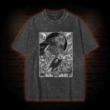 Into Darkness Washed T-shirt