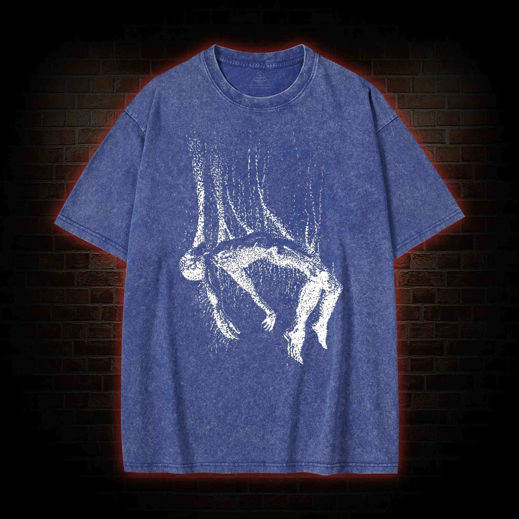 Body Falling From Sky Washed T-shirt