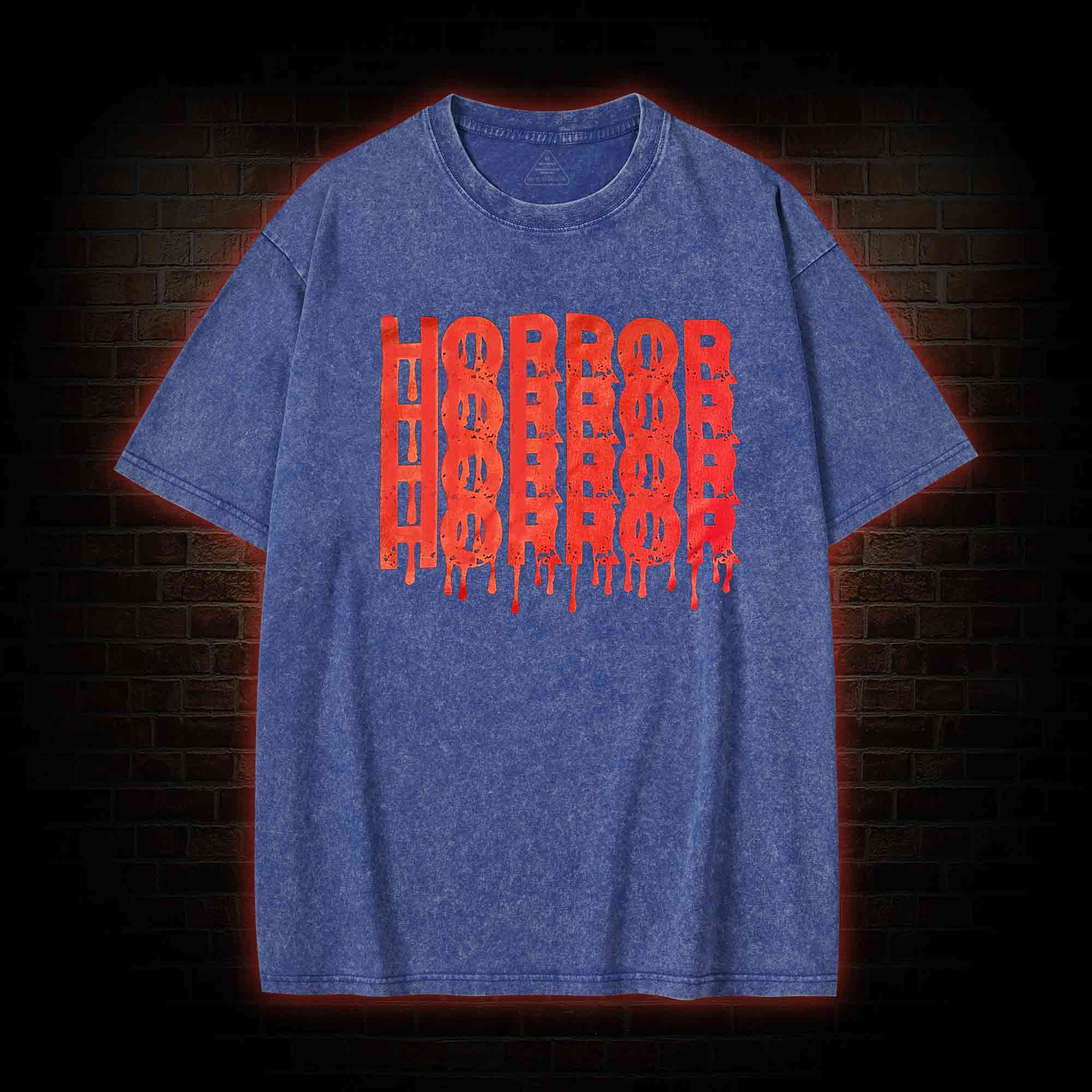 Horror Washed T-shirt