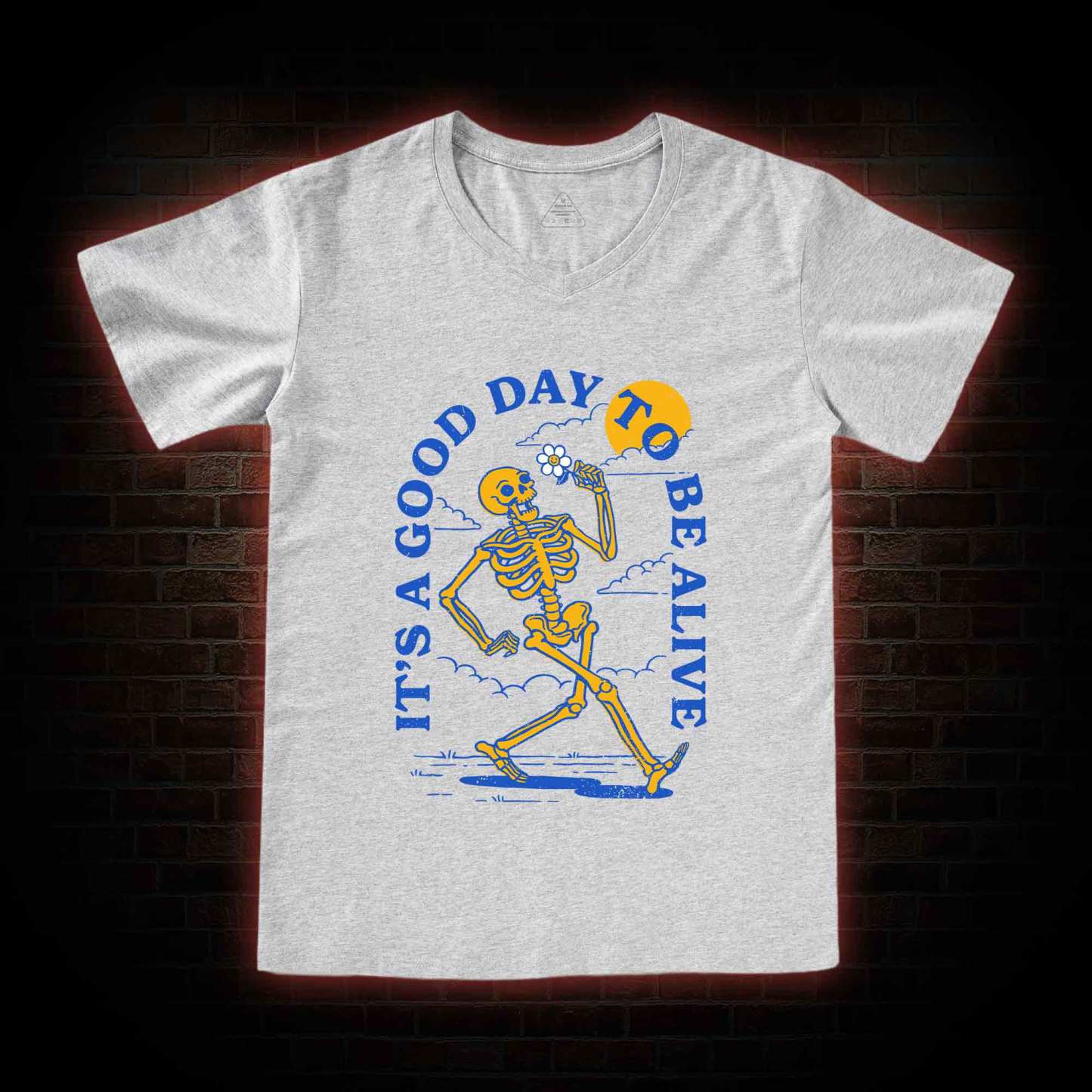 It's A Good Day To Be Alive V-Neck Classic T-Shirt