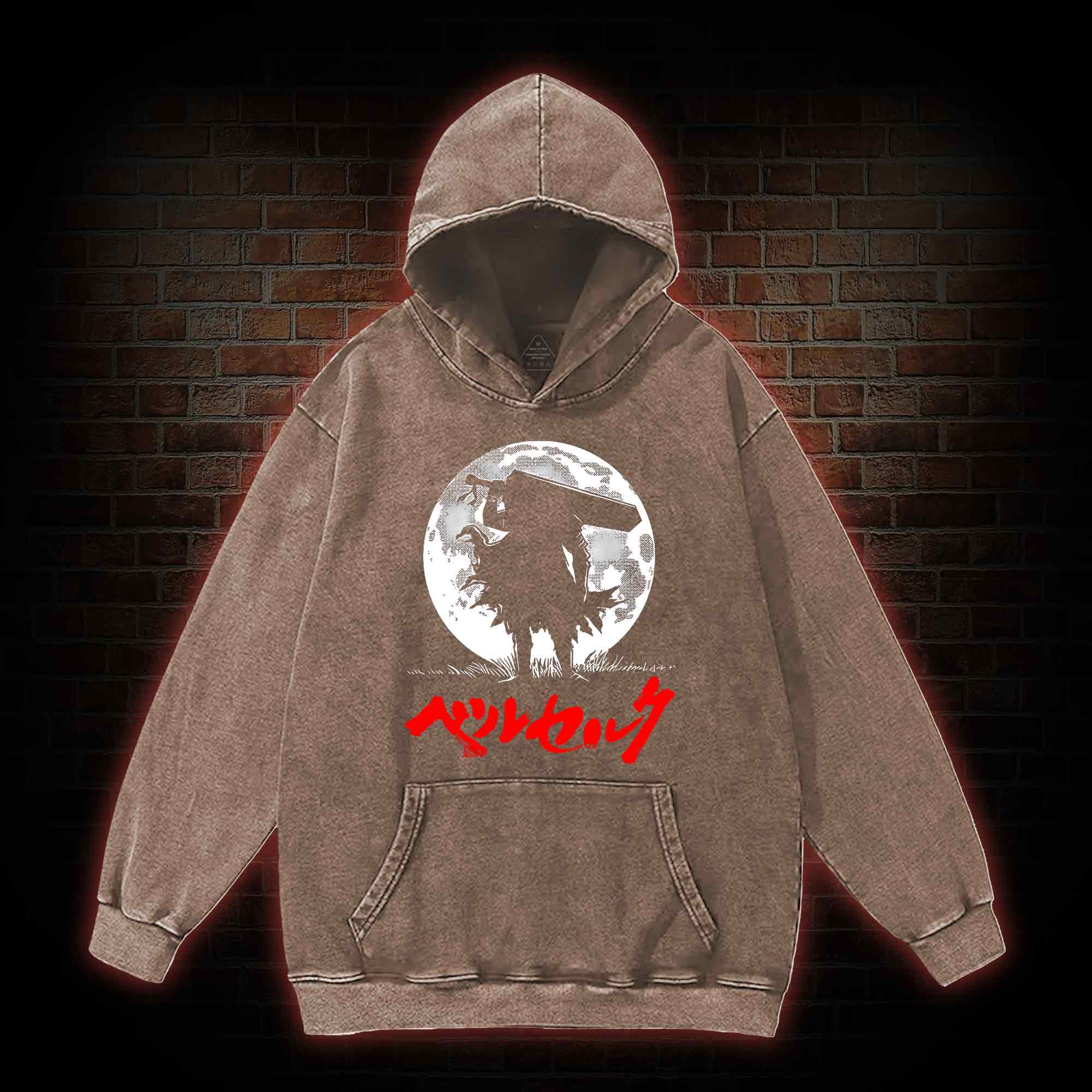 There’s No Paradise for You to Escape Washed Hoodie