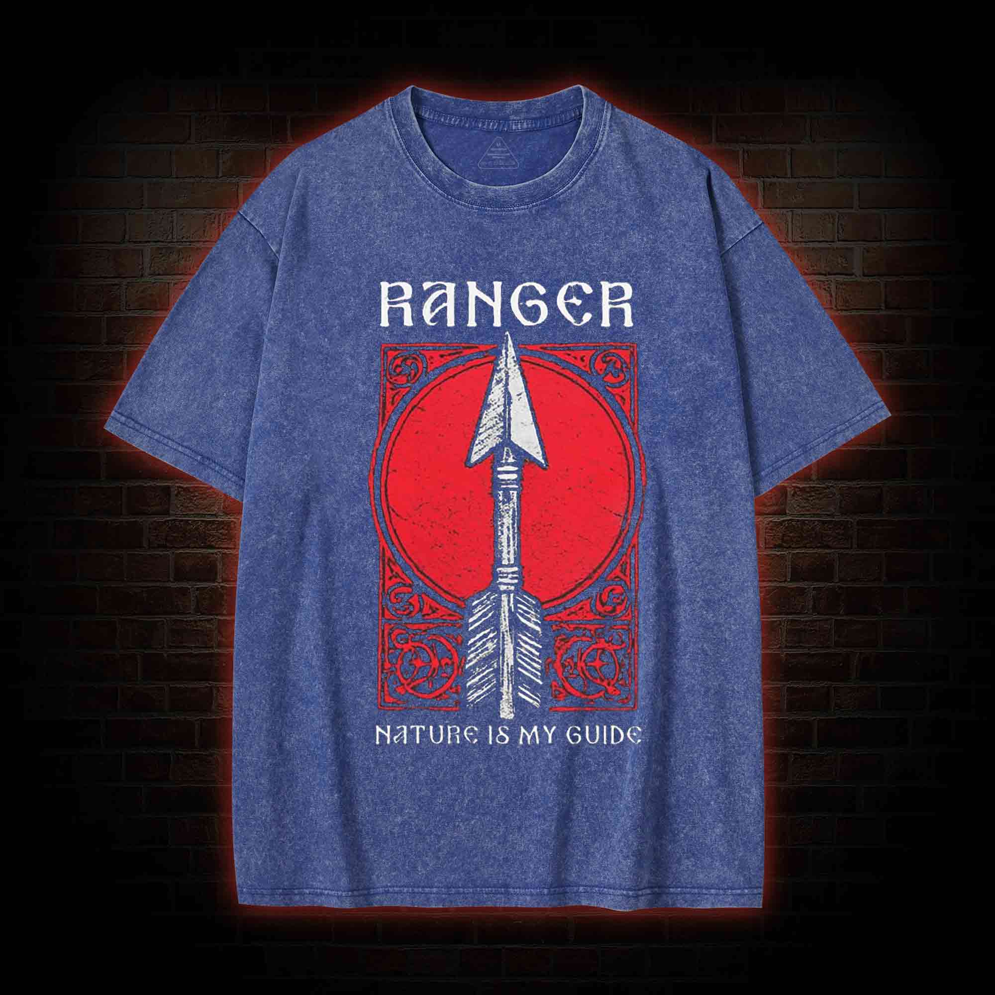 Nature is My Guide Washed T-shirt