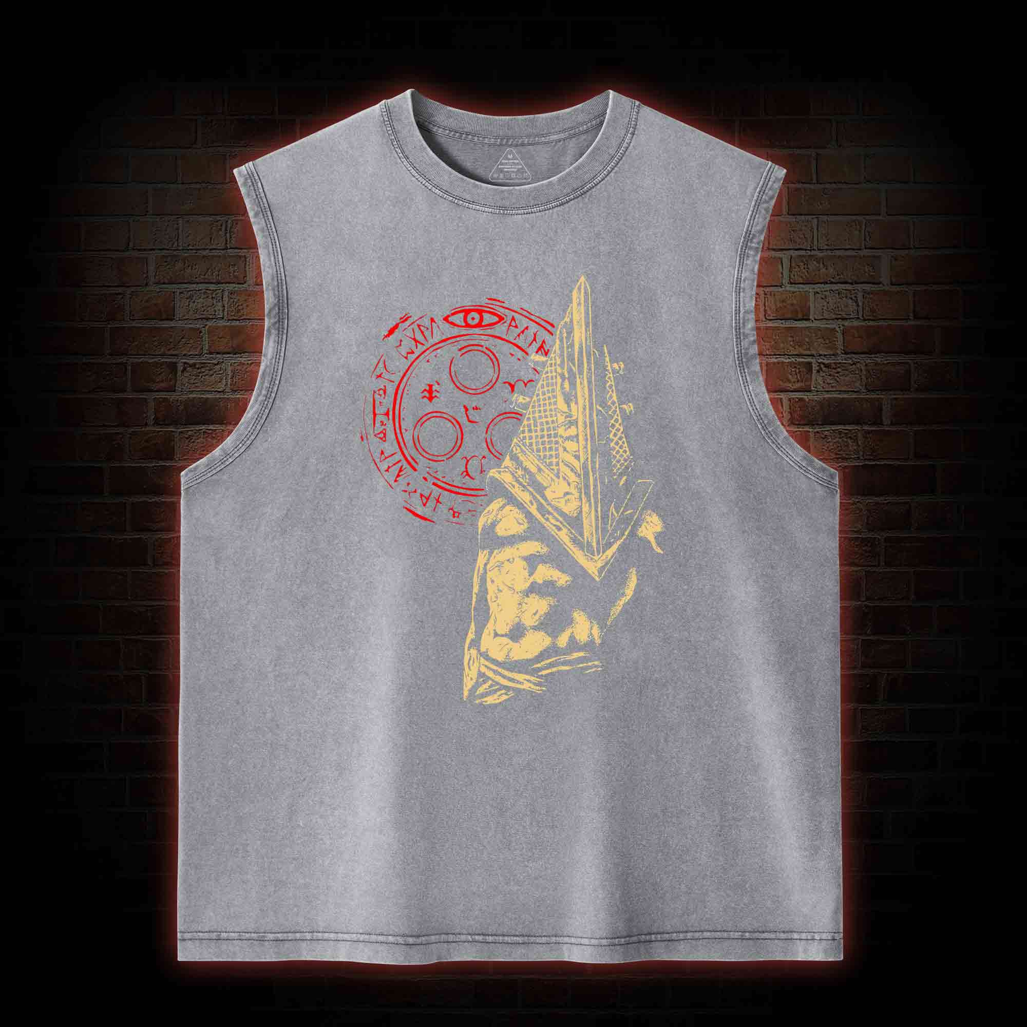 Pointy Man Washed Tank Top