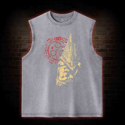Pointy Man Washed Tank Top
