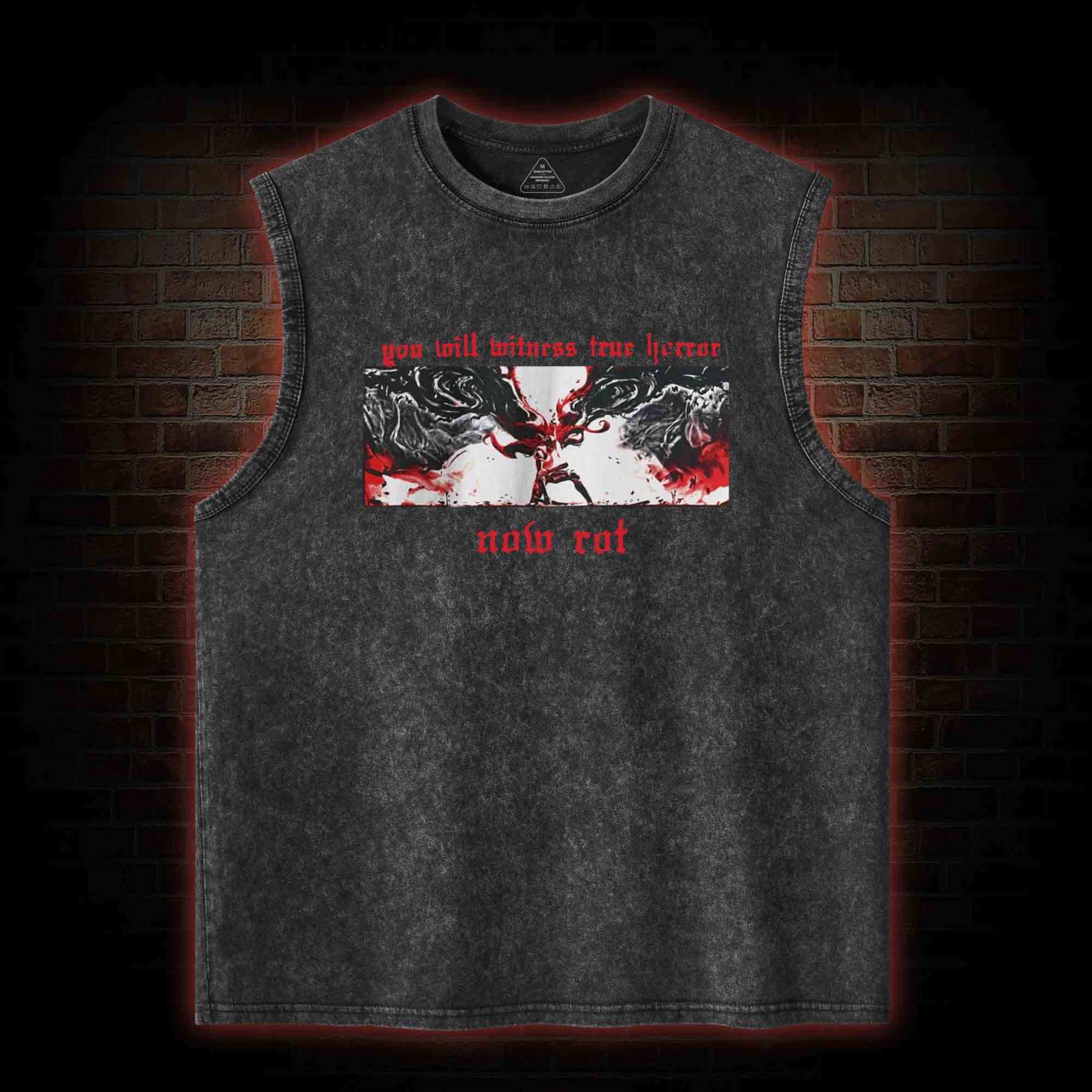 Put These Foolish Ambitions to Rest Washed Tank Top