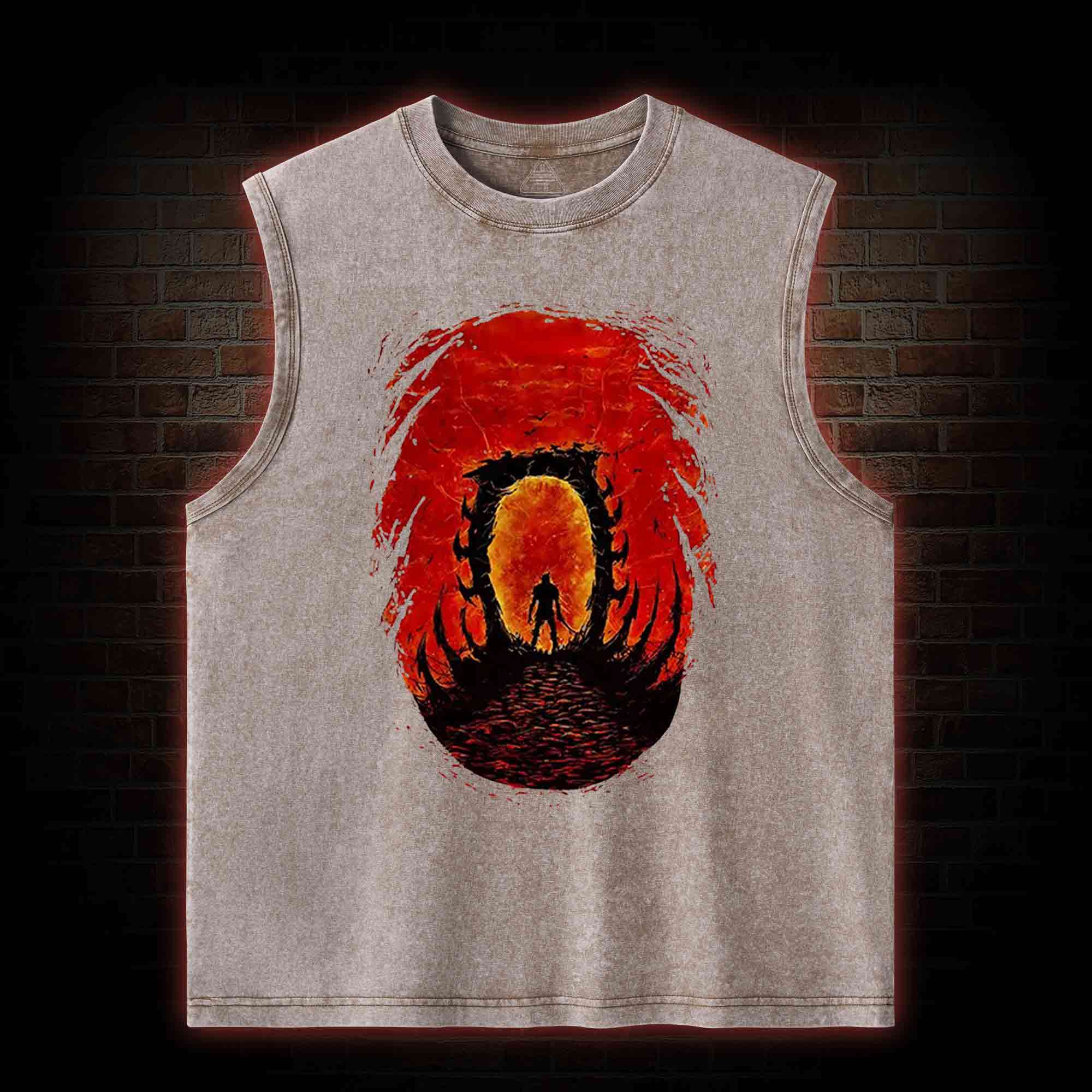 Can't Wait to Count Out Your Coin! Washed Tank Top