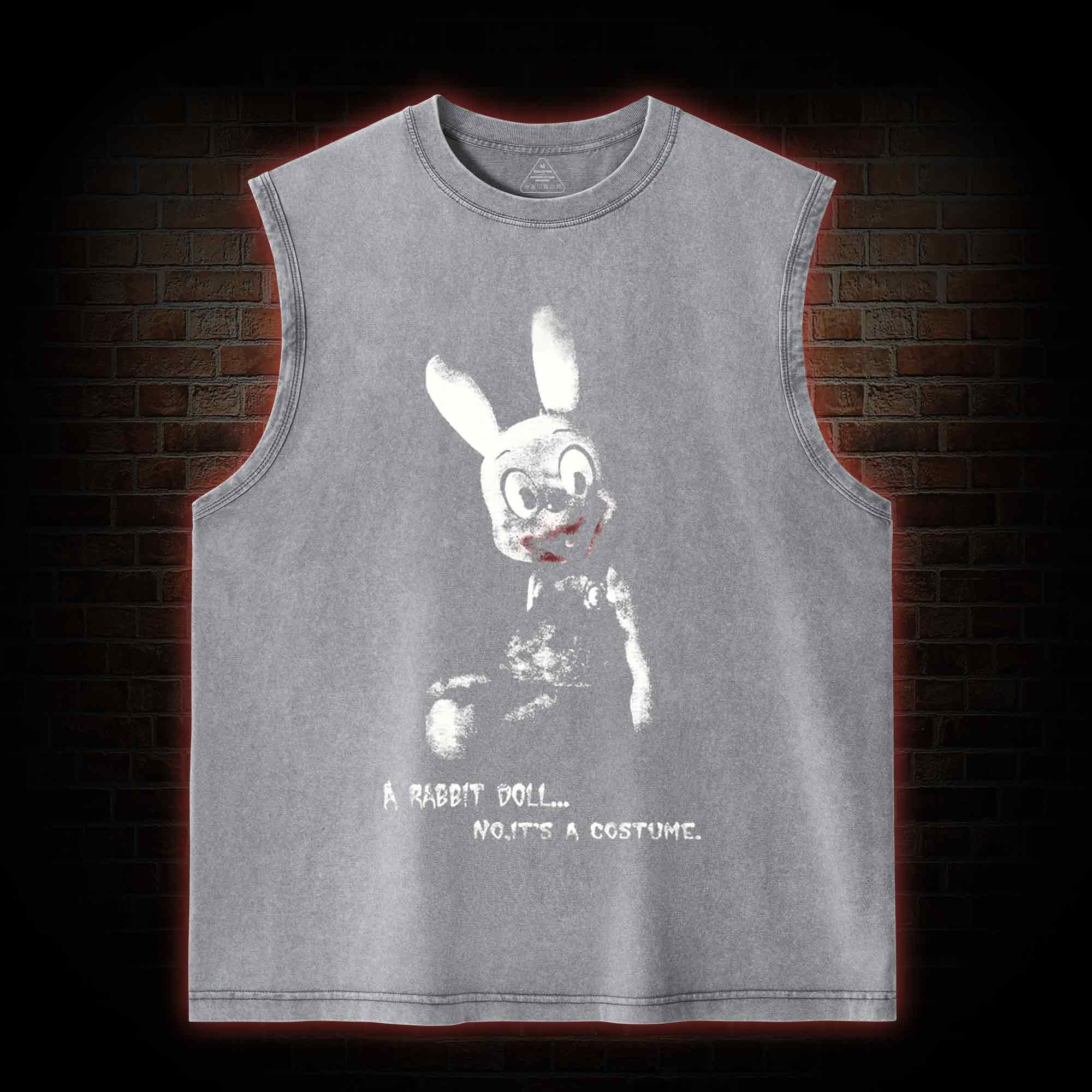 No It's a Costume Washed Tank Top