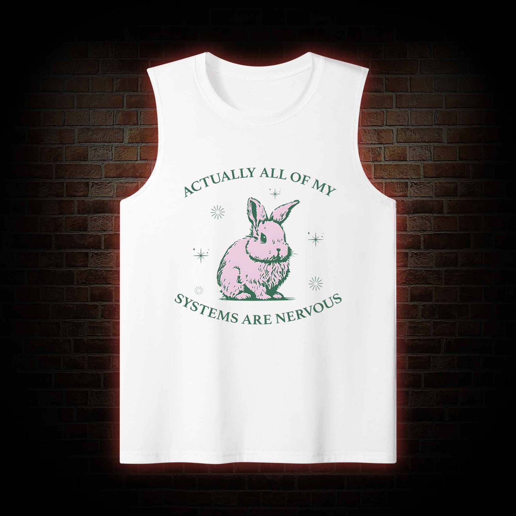 Actually All Of My Systems Are Nervous Tank Top