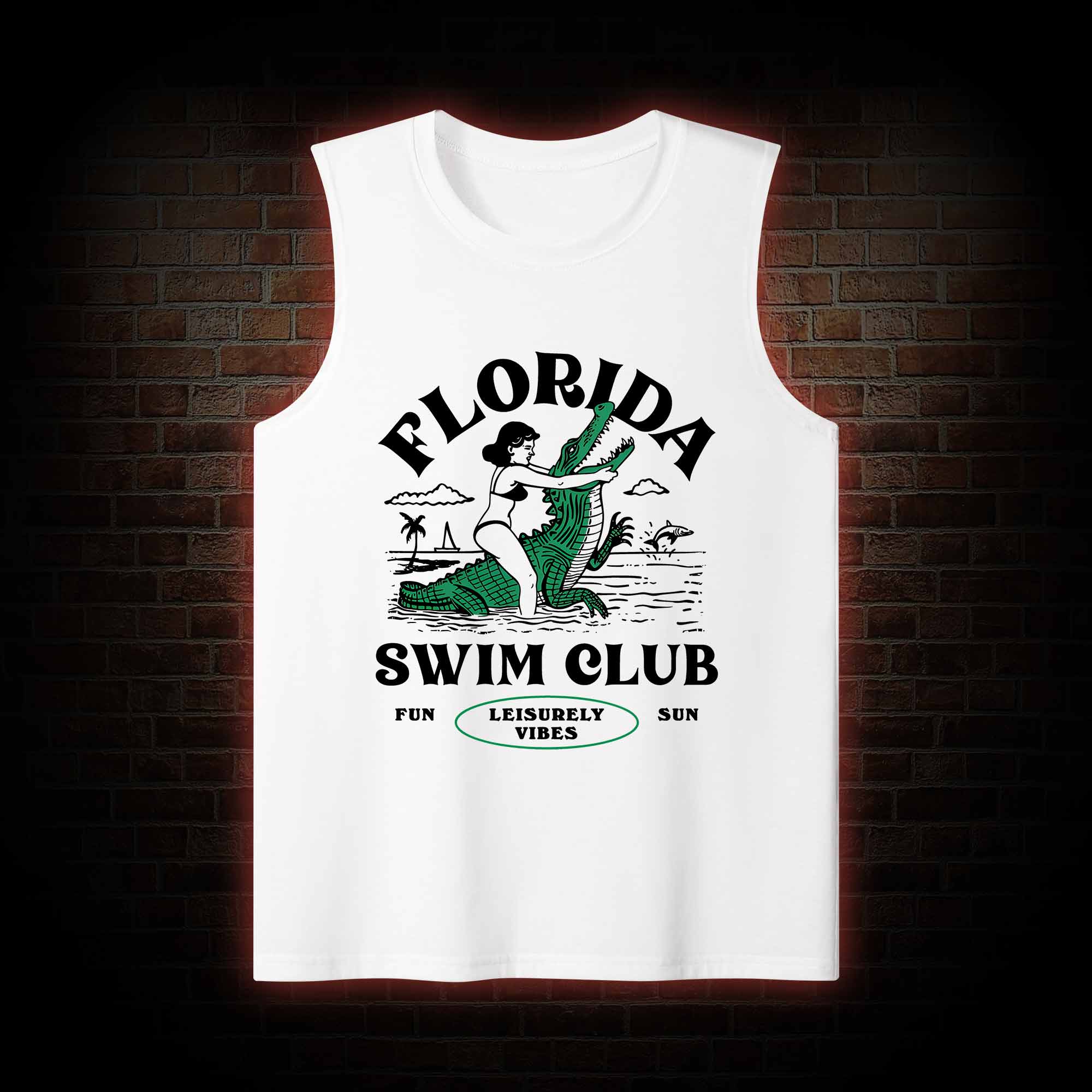 Florida Swim Club Tank Top