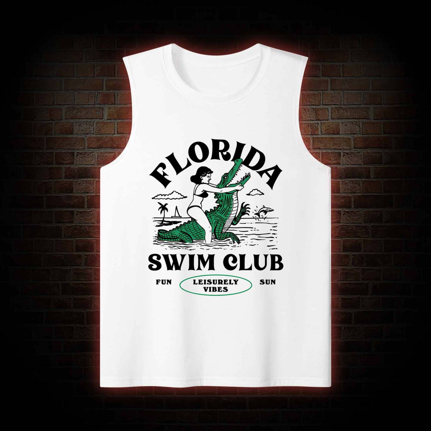 Florida Swim Club Tank Top