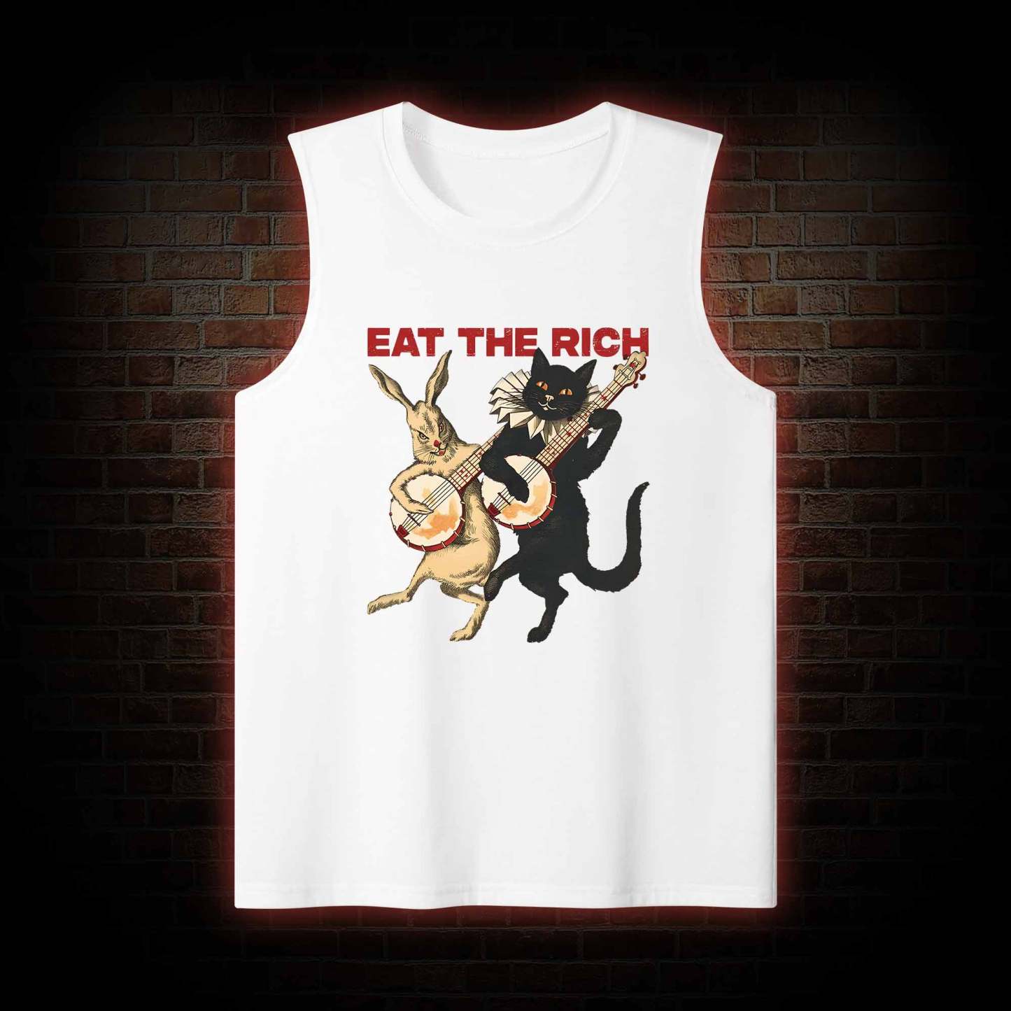 Eat The Rich Tank Top
