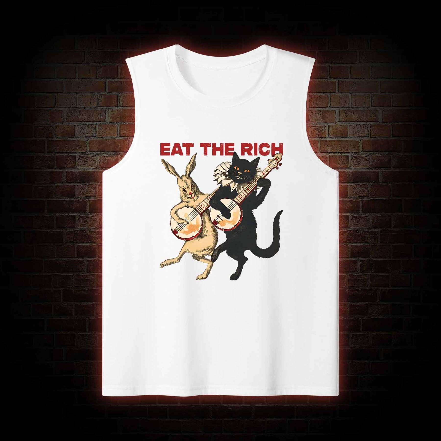 Eat The Rich Tank Top