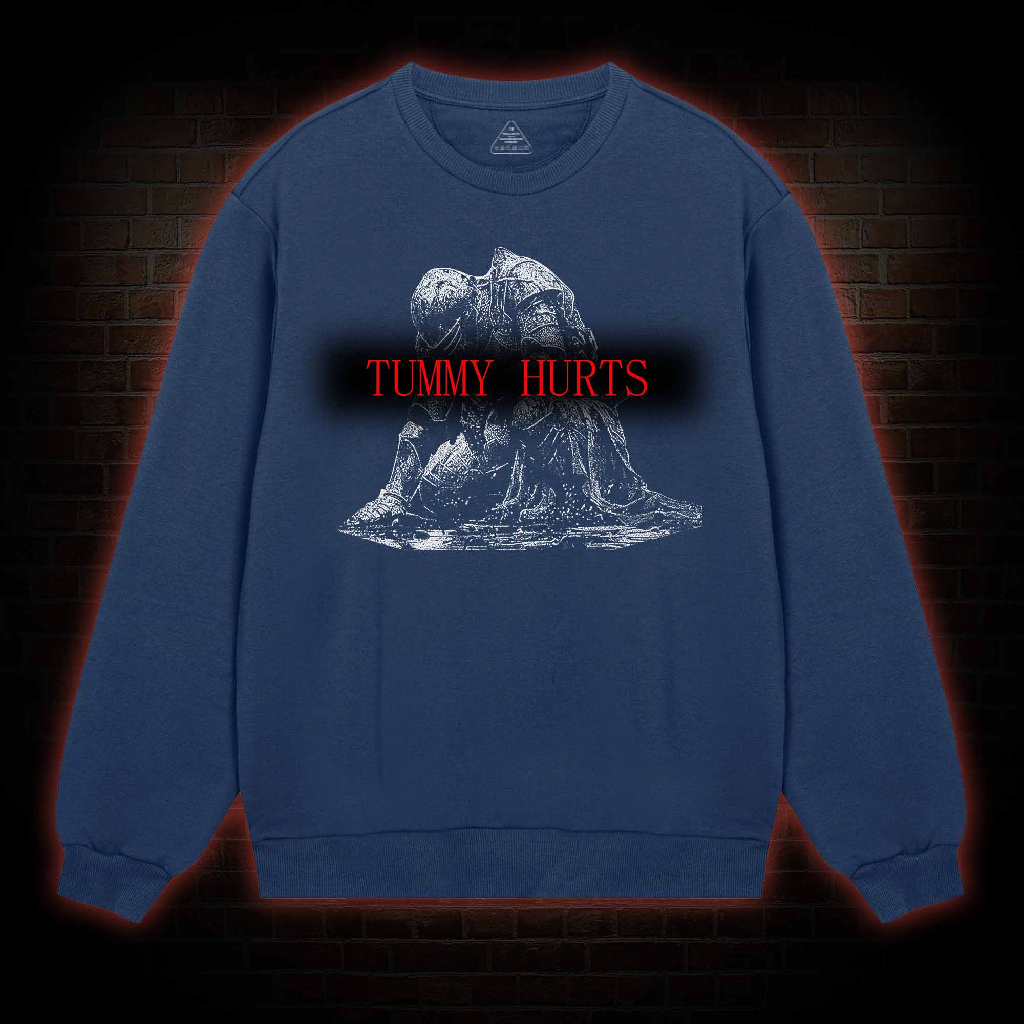 Retro Tummy Hurts Sweatshirt