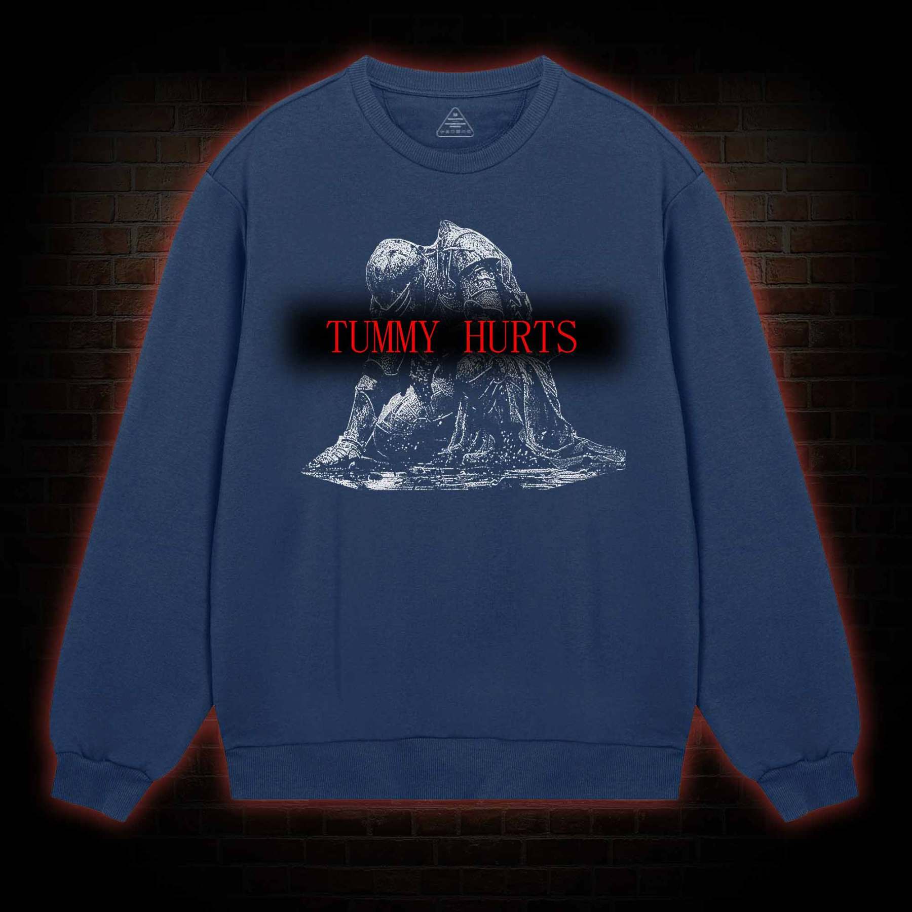 Retro Tummy Hurts Sweatshirt