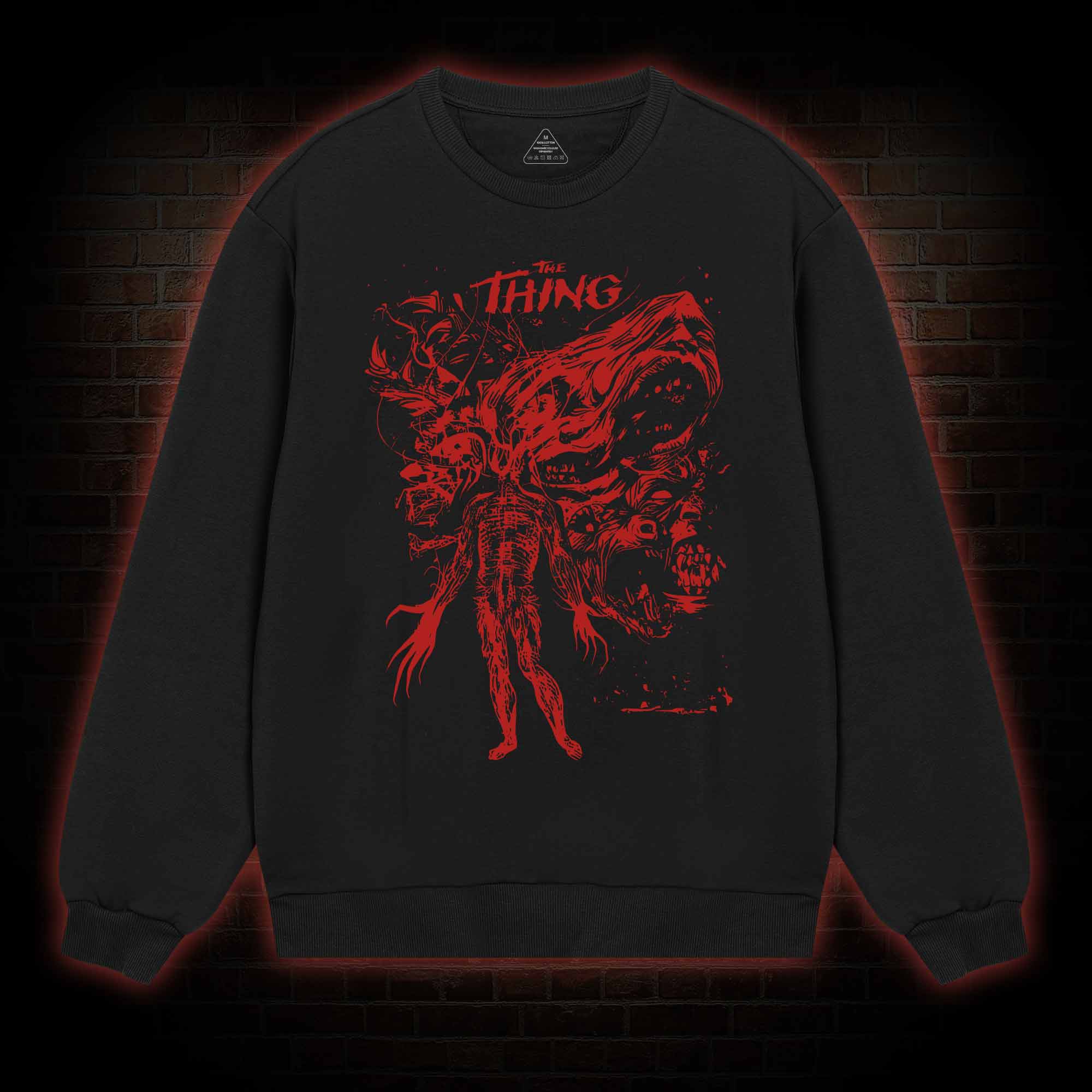 Retro The Thing Horror Sweatshirt