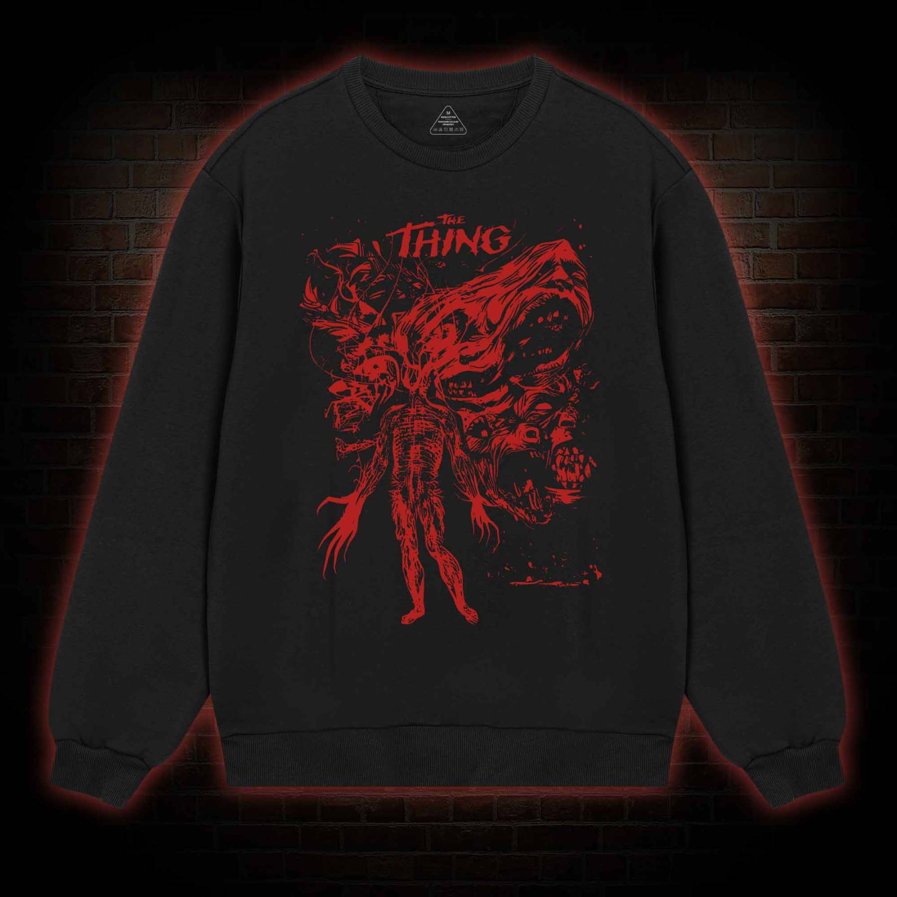 Retro The Thing Horror Sweatshirt