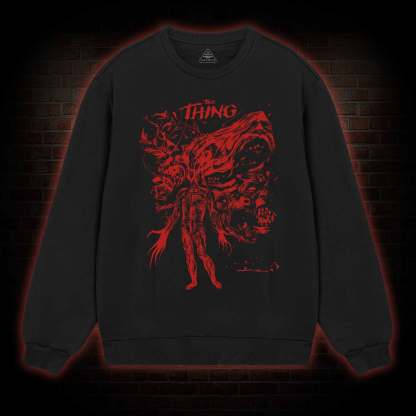 Retro The Thing Horror Sweatshirt