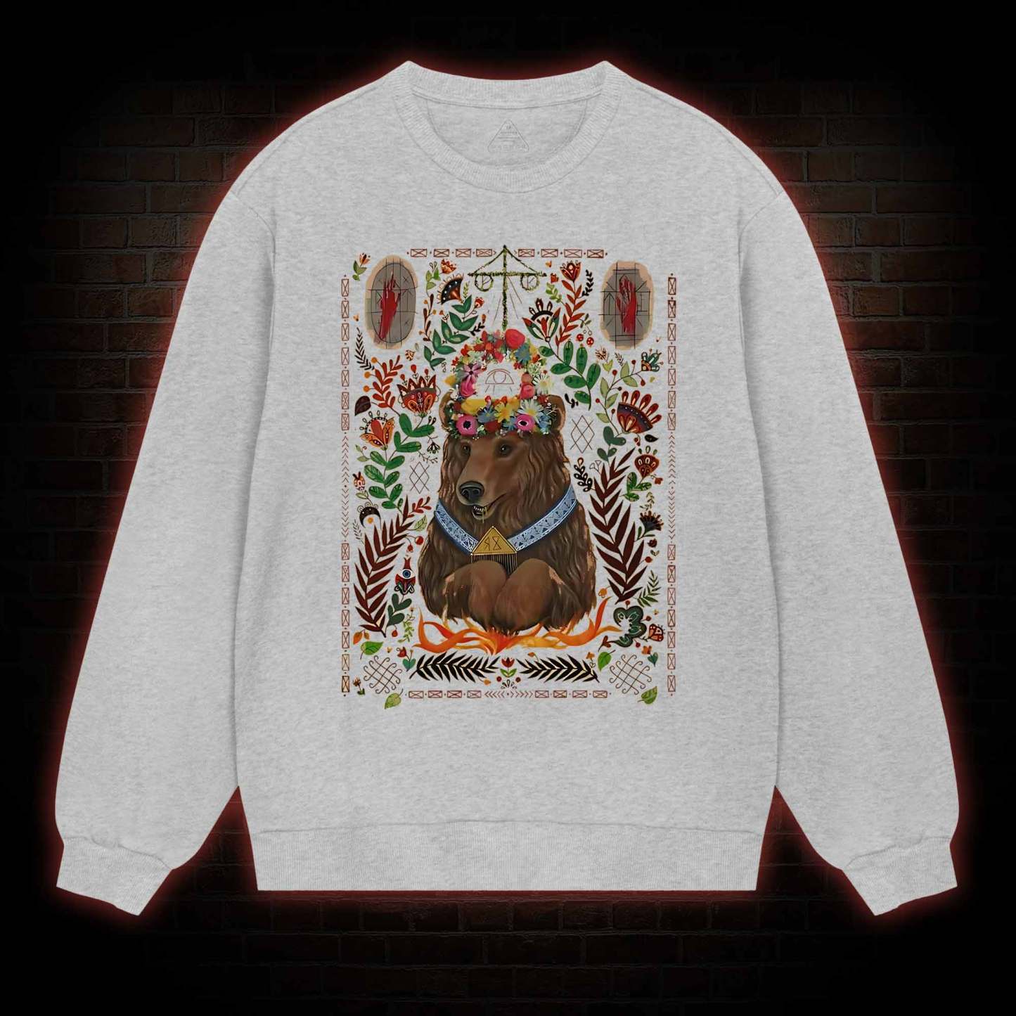 We View Life as a Circle Sweatshirt