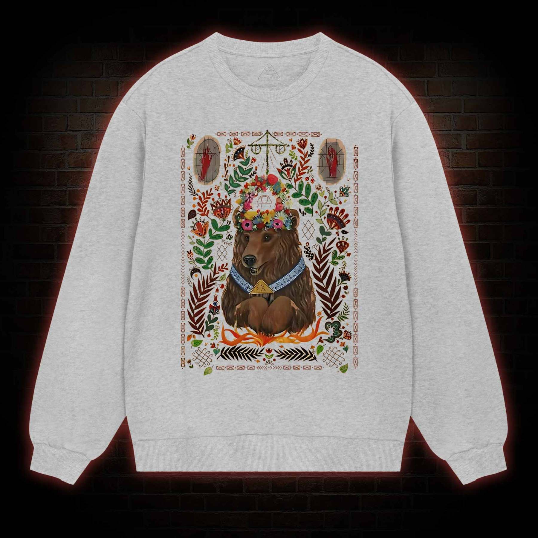 We View Life as a Circle Sweatshirt