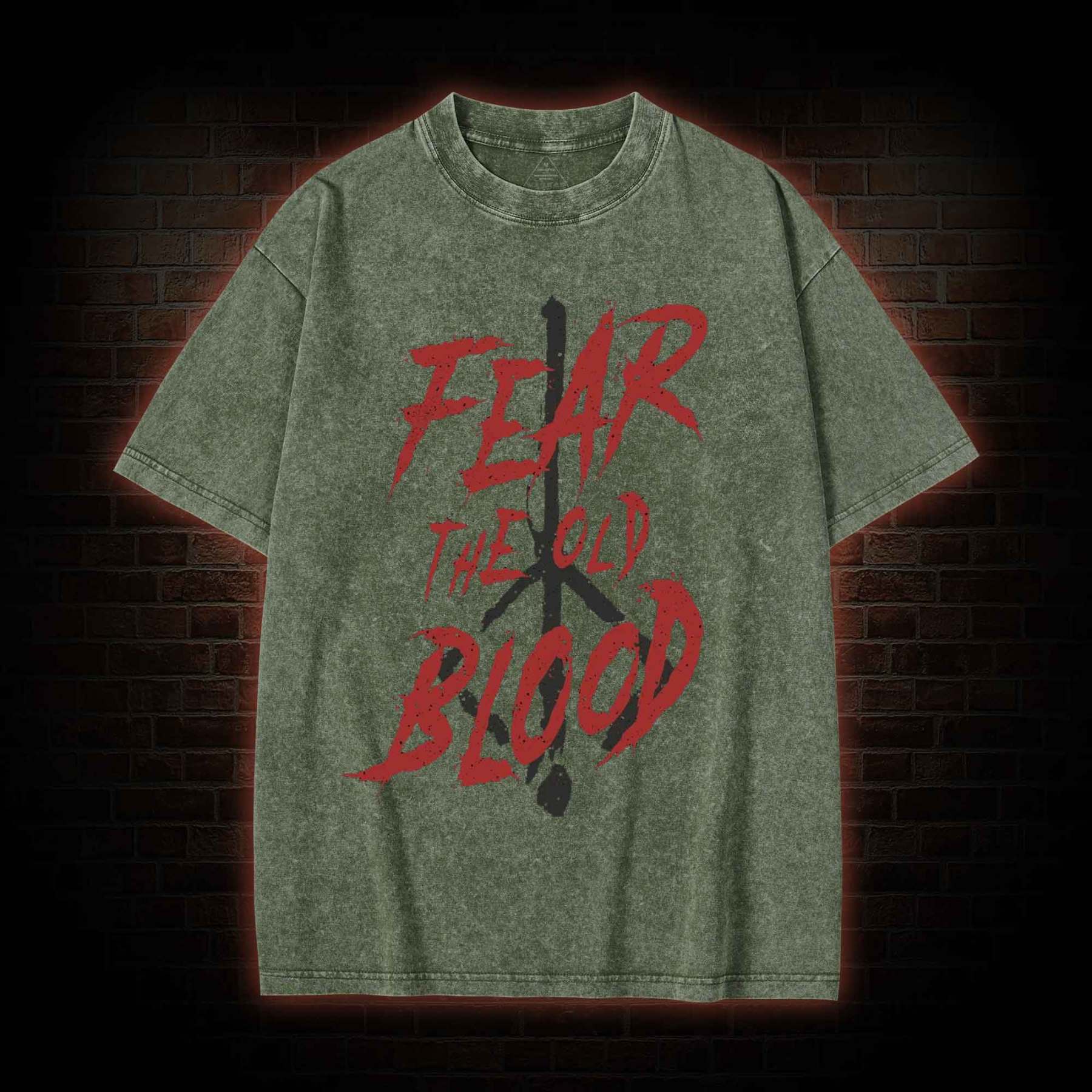 Fear The Old Blood Washed T-shirt