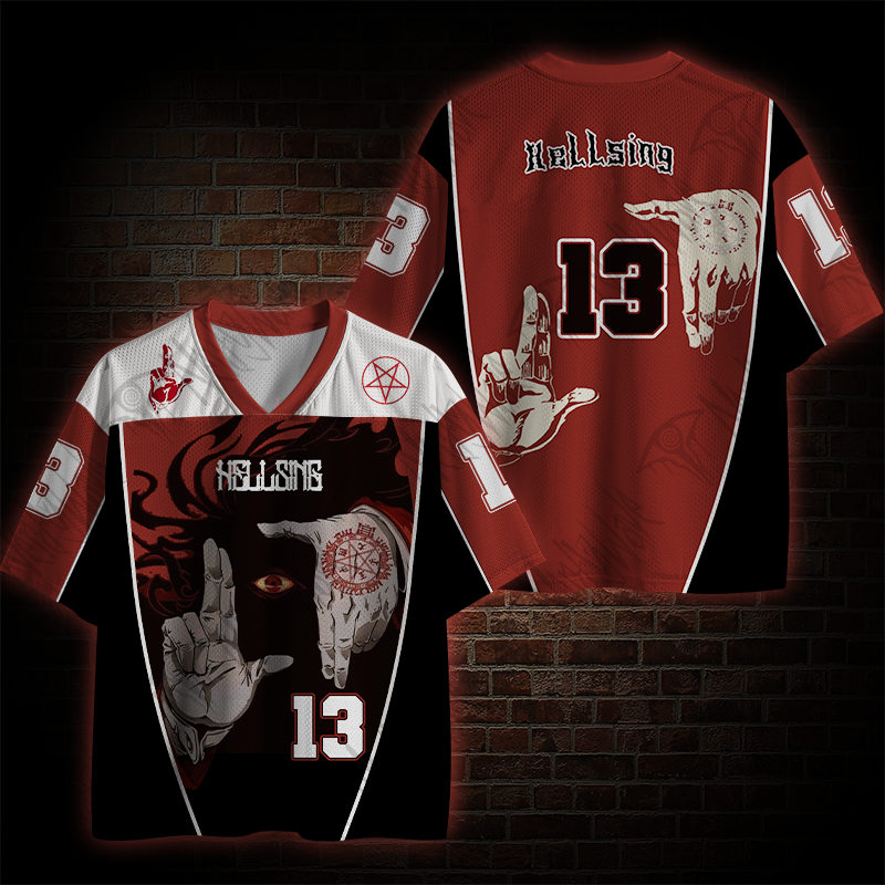 Hellsing Alucard Mesh Jersey