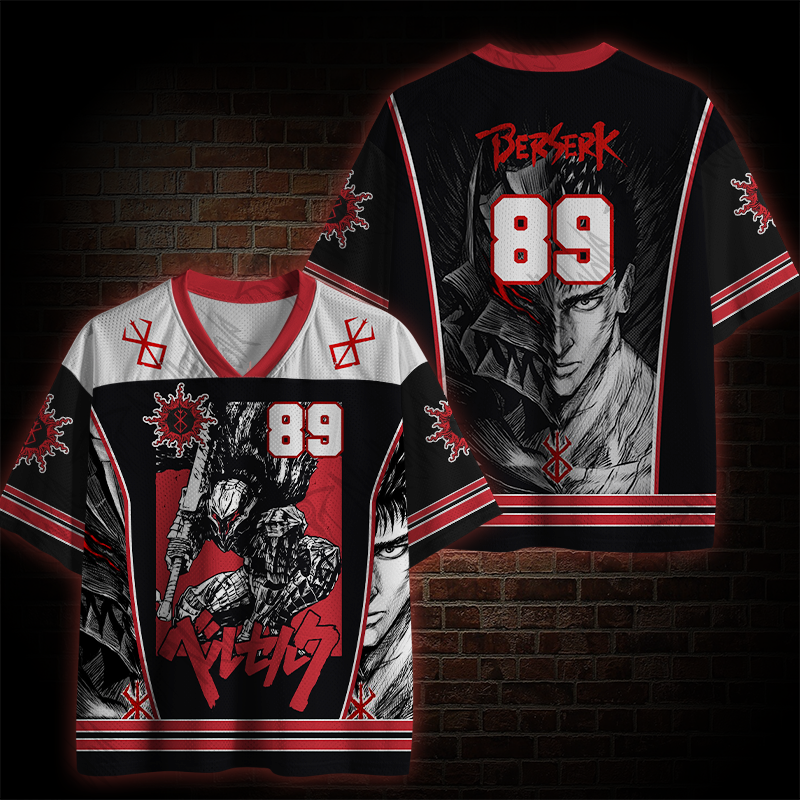 Black Swordsman Mesh Jersey