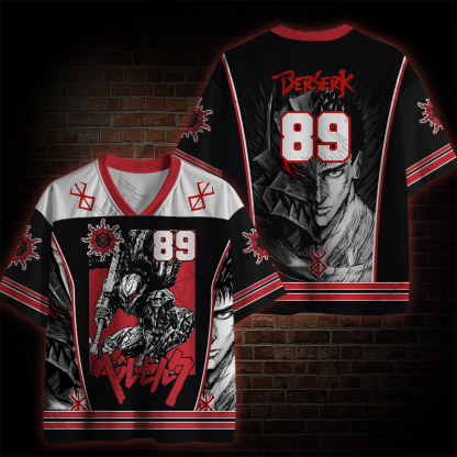 Black Swordsman Mesh Jersey