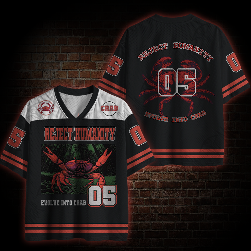 Crab Meme Mesh Jersey