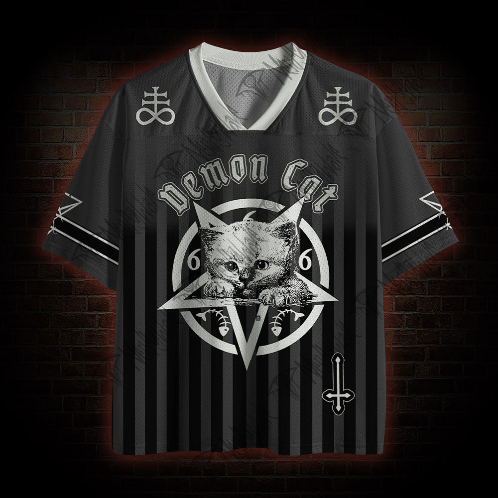Demon Cat Mesh Jersey