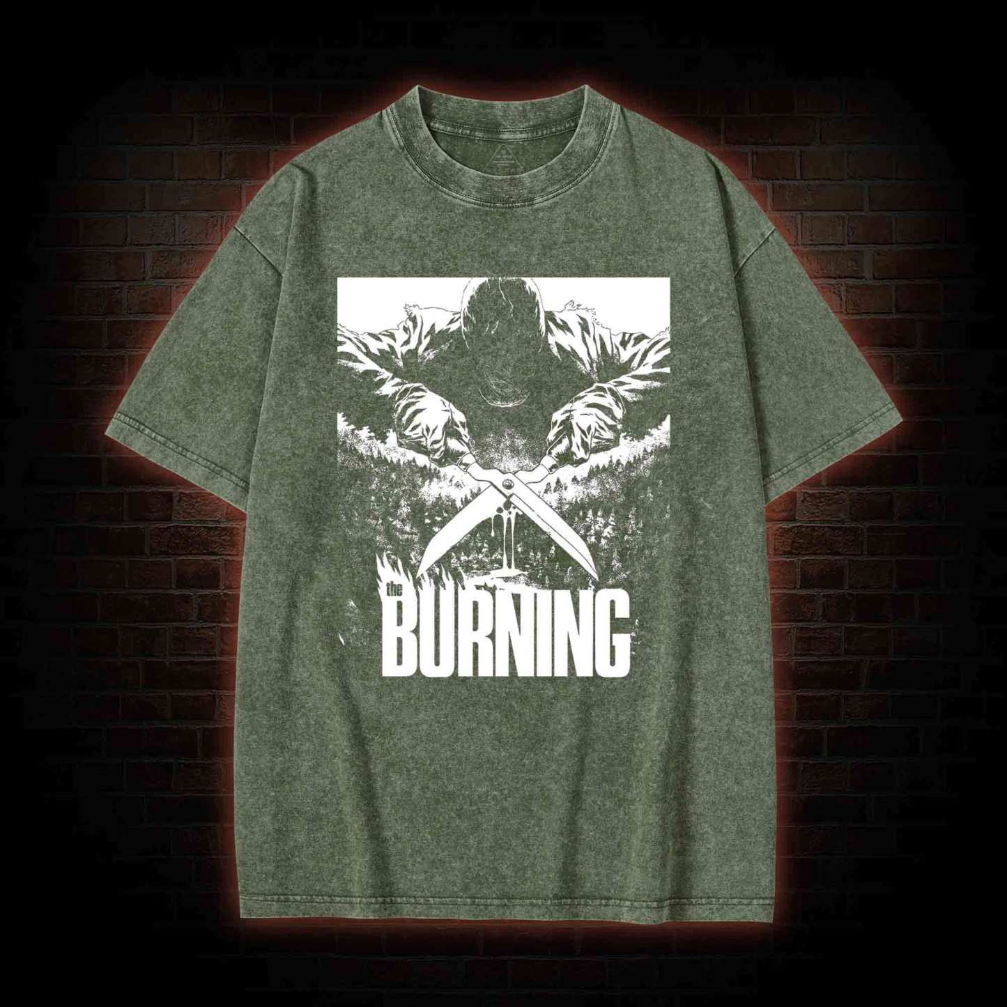 The Burning Washed T-shirt