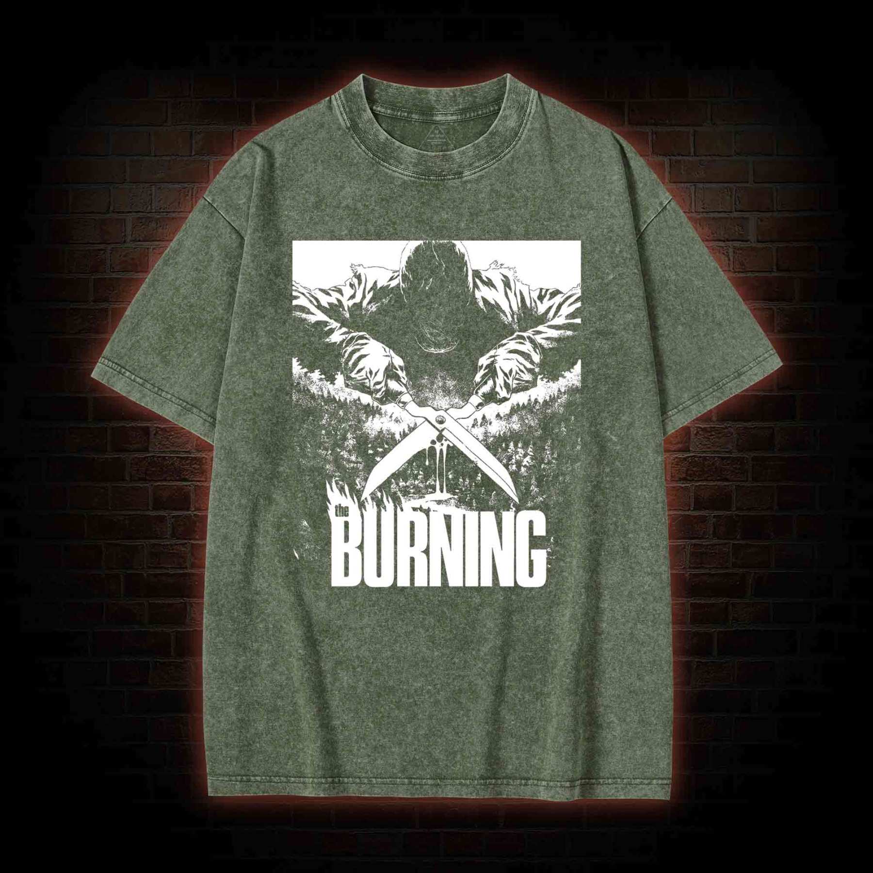 The Burning Washed T-shirt