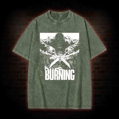 The Burning Washed T-shirt