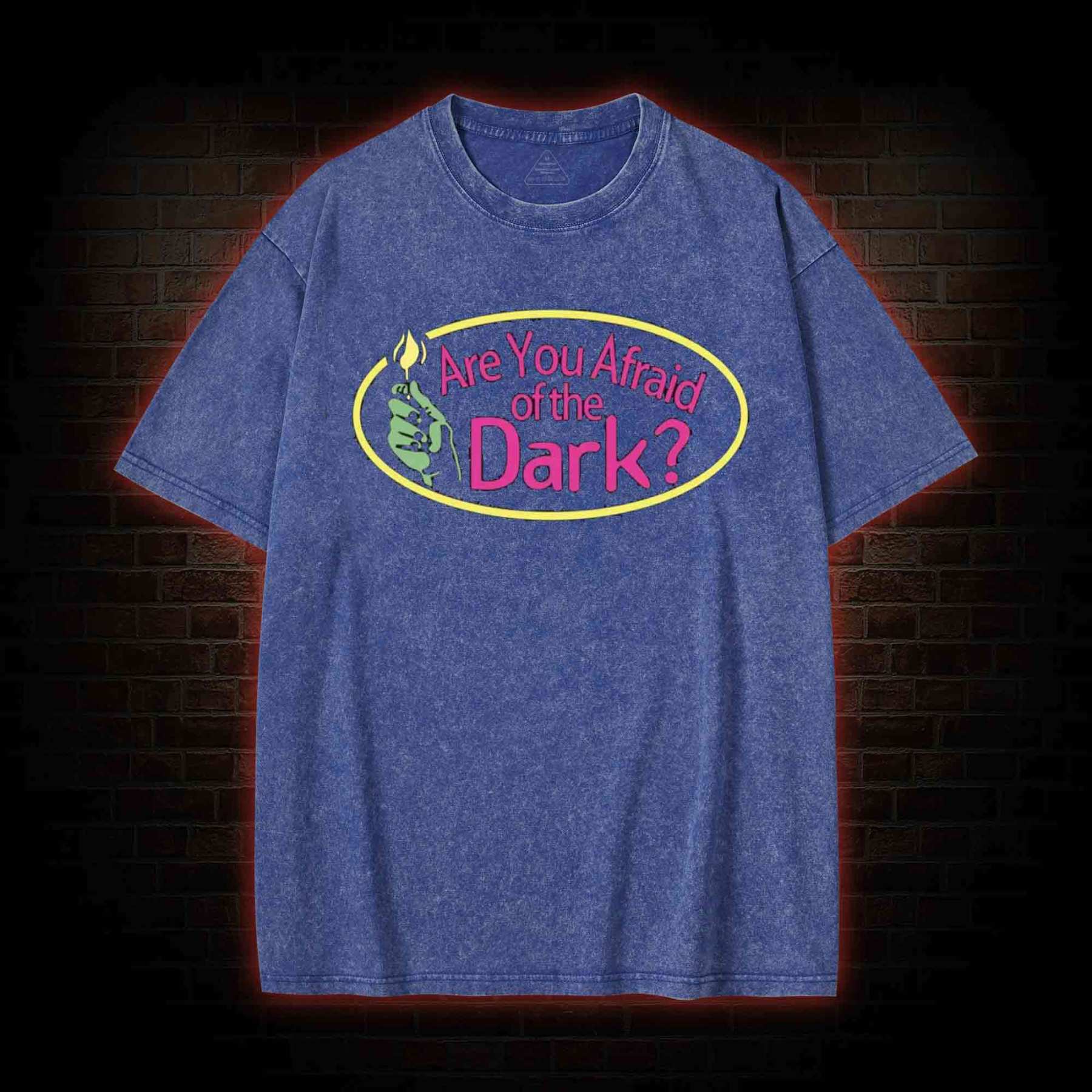 Are You Afraid of the Dark Washed T-shirt