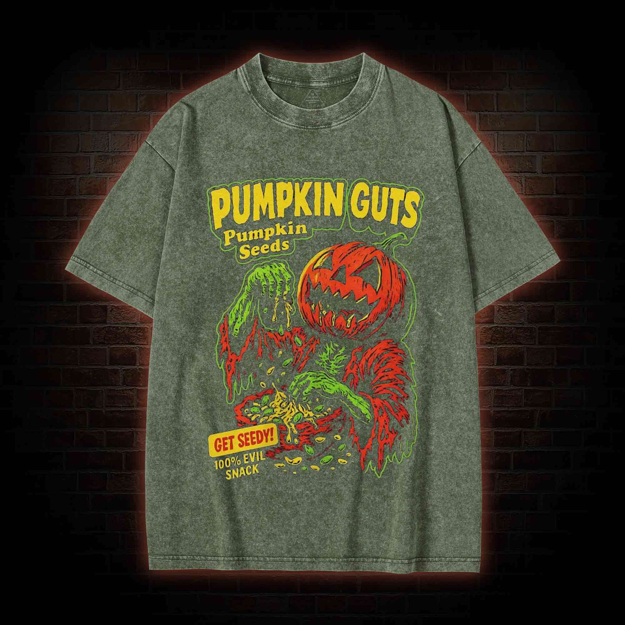 Pumpkin Guts Washed T-shirt