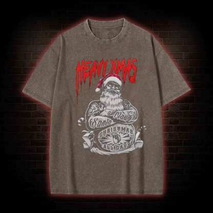 Heavy Xmas Washed T-shirt