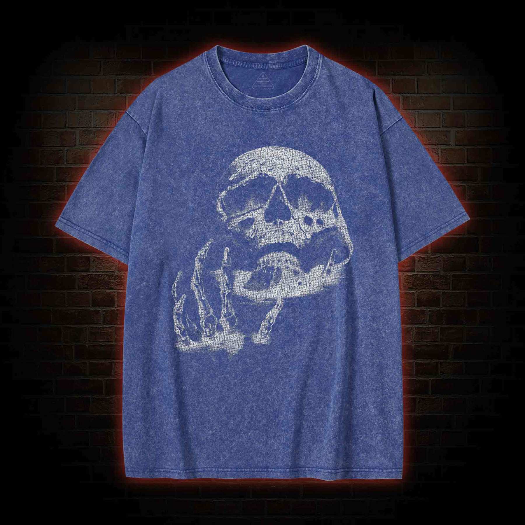 Vintage Skeleton Washed T-shirt