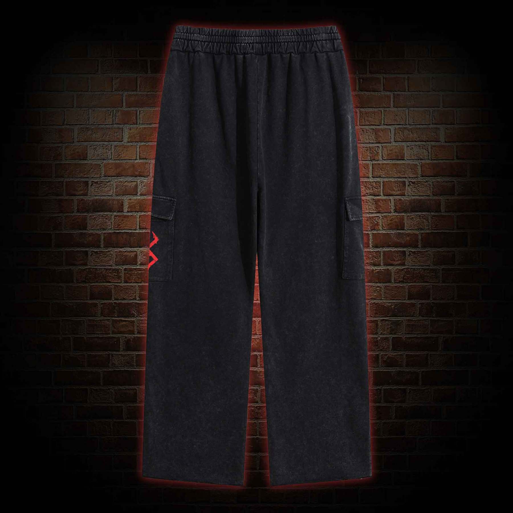 Each Man is Tortured by His Dream Washed Cargo Pants