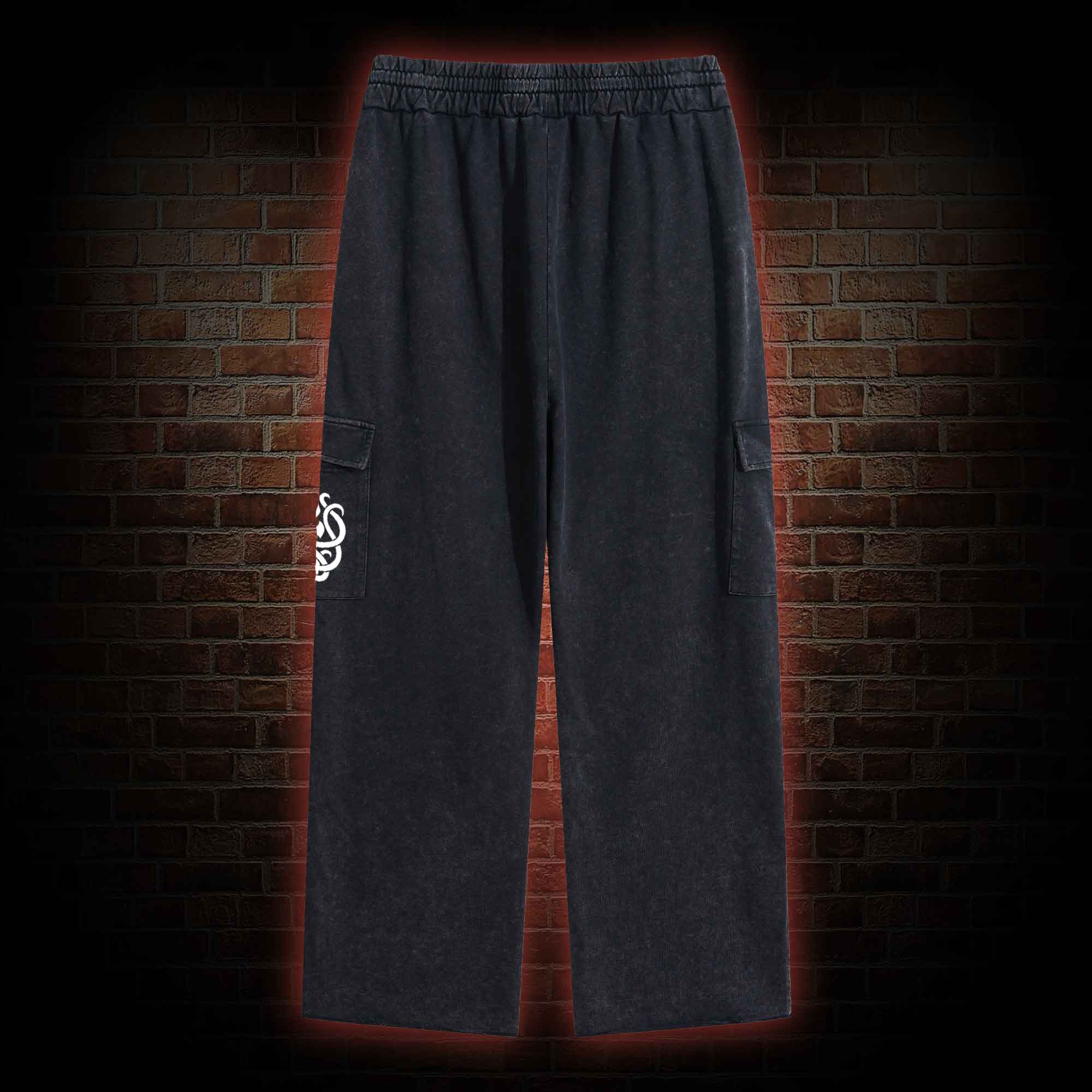 Cthulhu Washed Cargo Pants