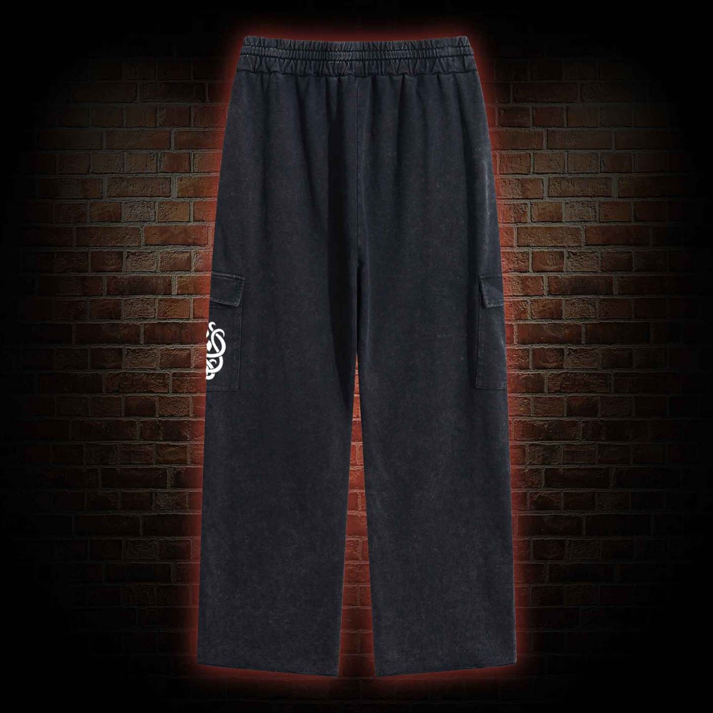 Cthulhu Washed Cargo Pants