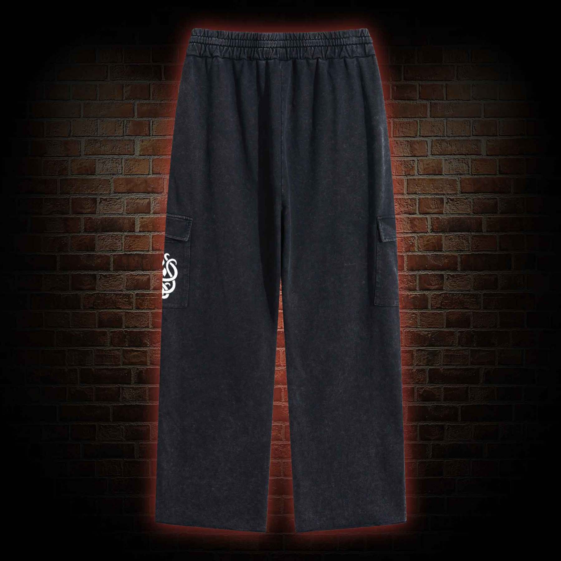 Cthulhu Washed Cargo Pants