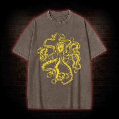 Vintage Kraken Washed T-shirt