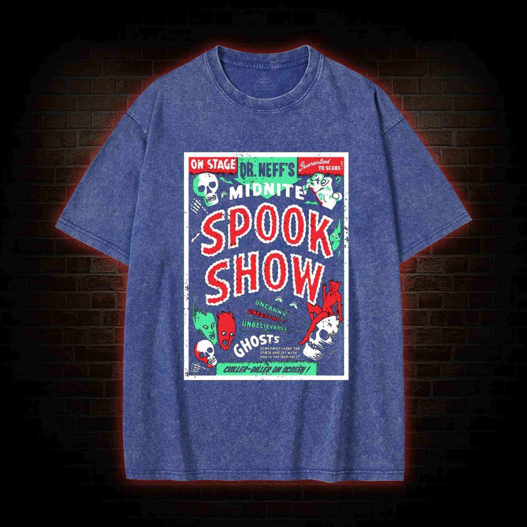 Spook Show Horror Washed T-shirt