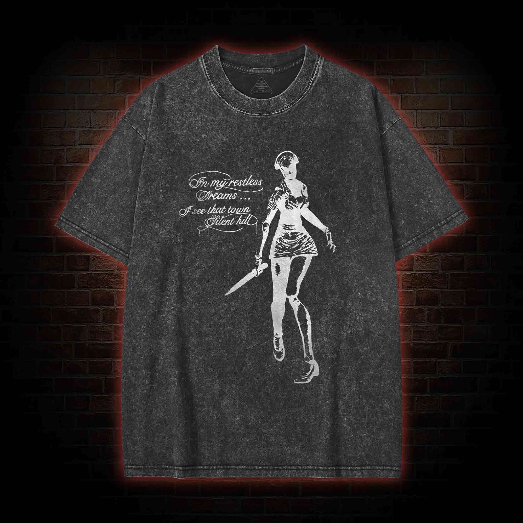 In My Restless Dreams... Washed T-shirt