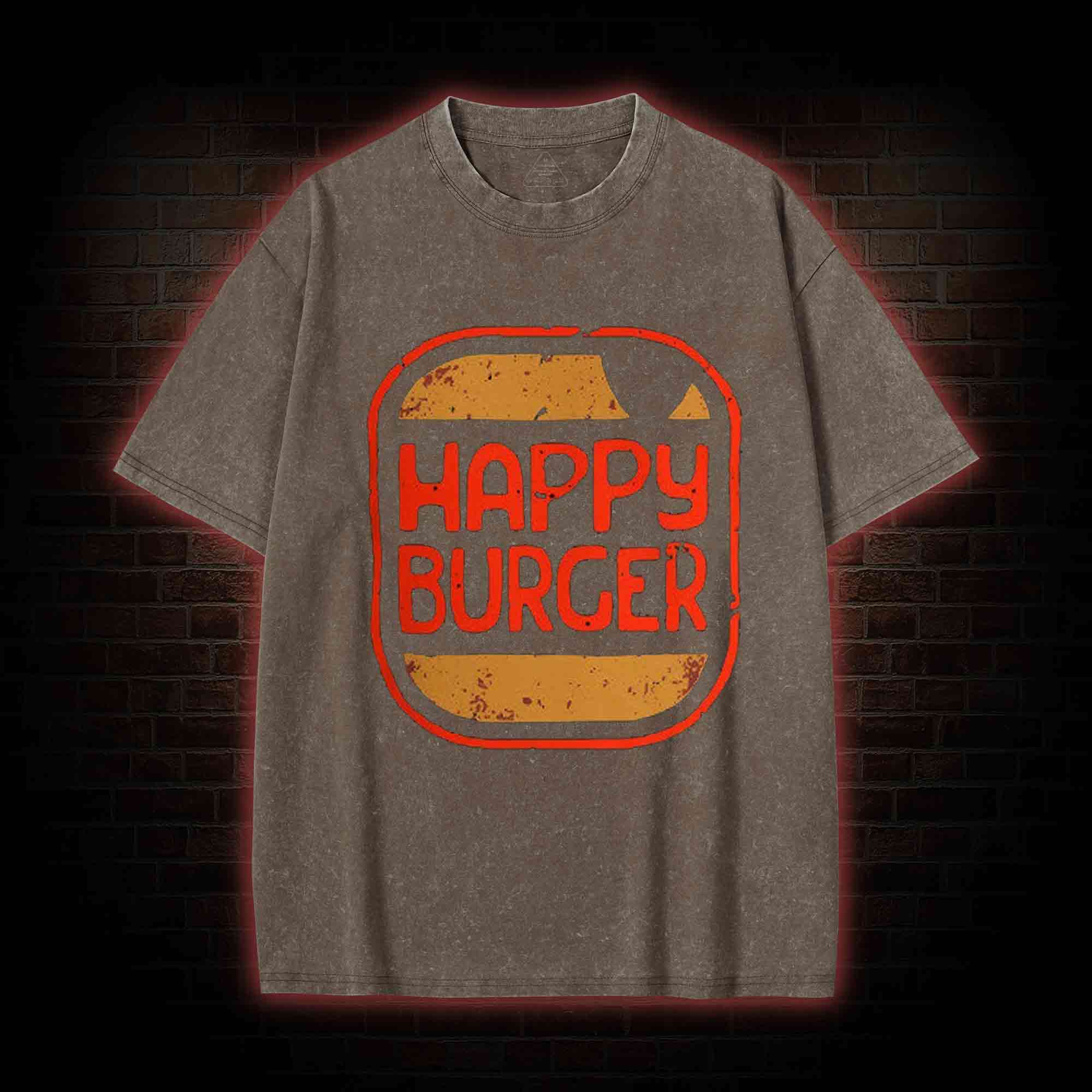 Burger Washed T-shirt