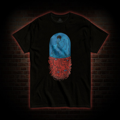 Tetsuo Neo-tokyo 80's Sci-fi Movie T-shirt